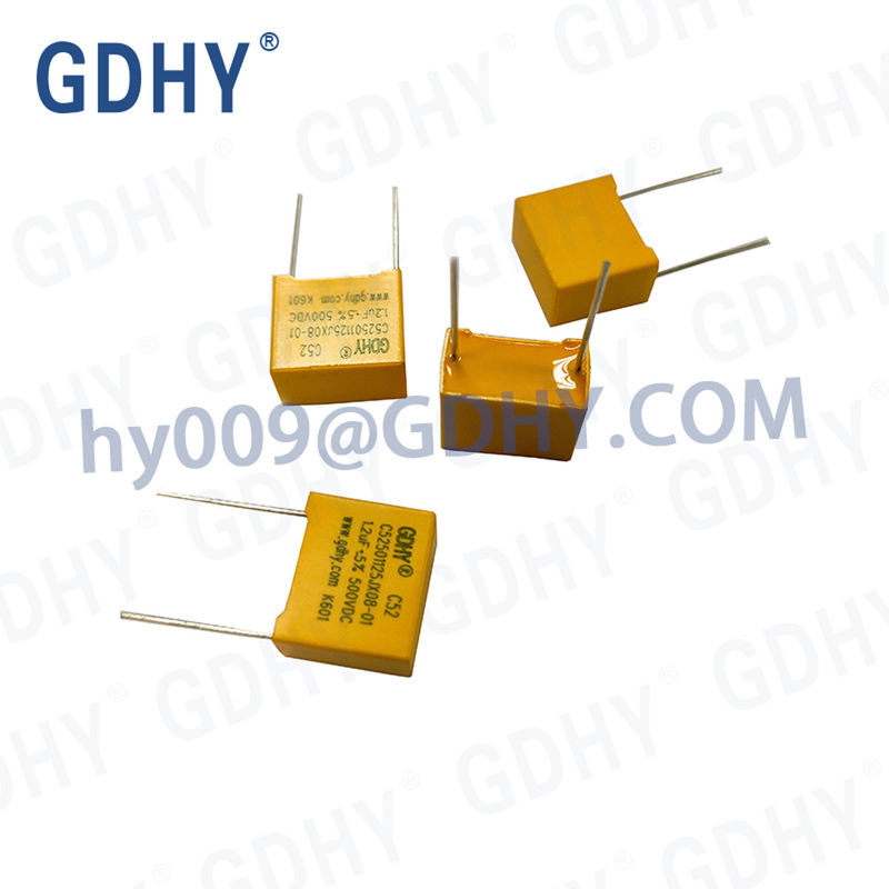 1.2uf 500VDC DC Link Film Capacitor for Filter Inverter Welding Machine